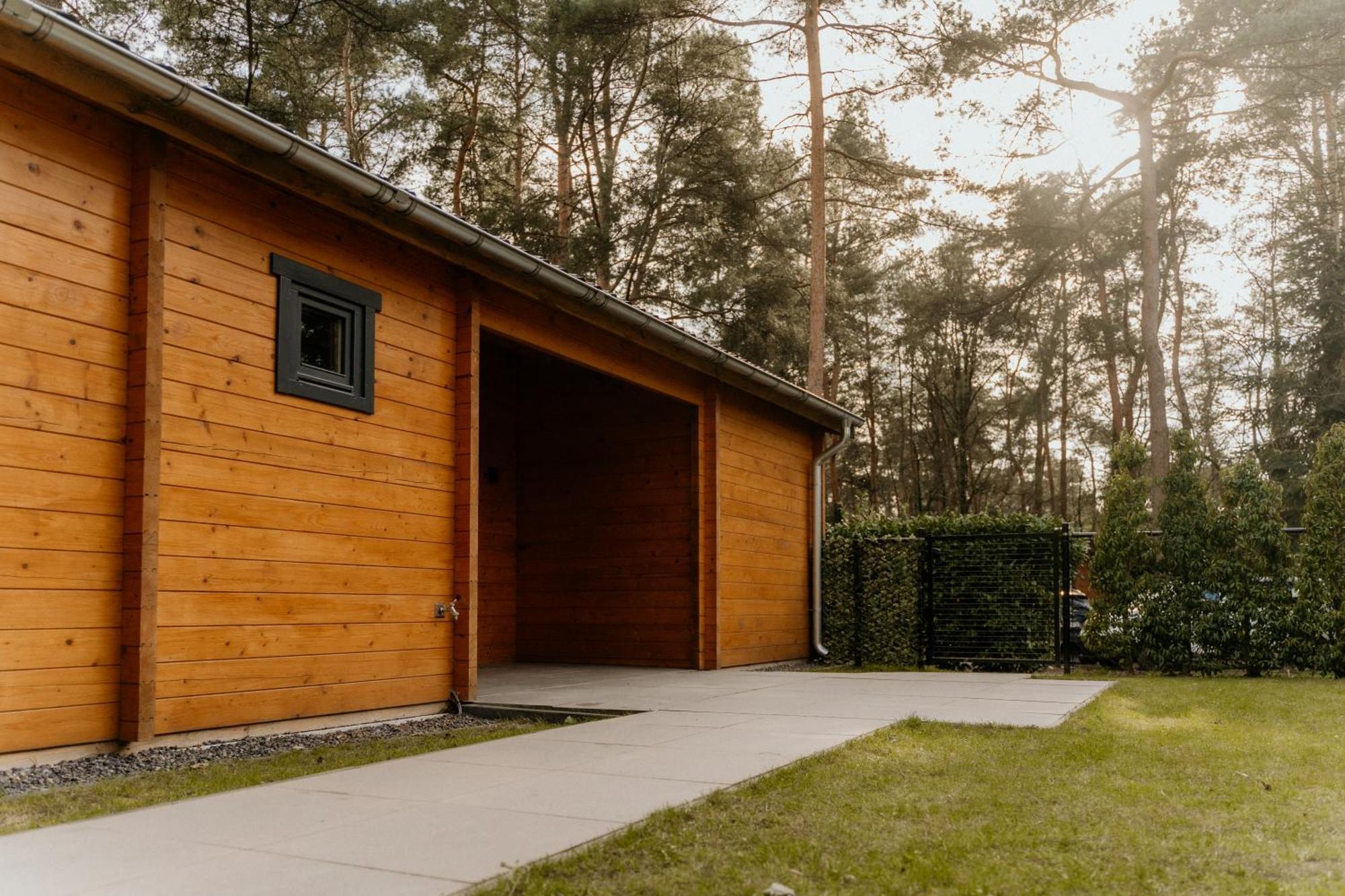 Romantisch Wellness Boshuisje Met Sauna & Hottub Meijel 外观 照片