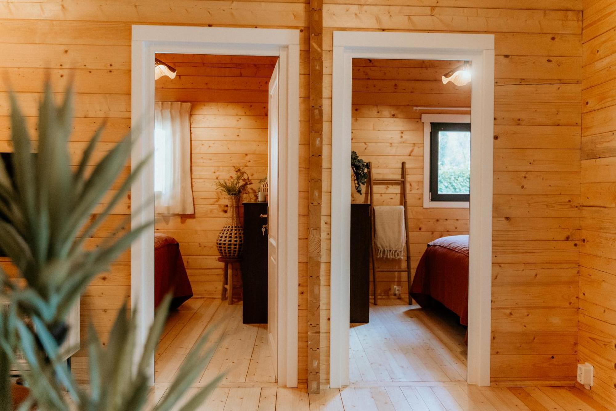 Romantisch Wellness Boshuisje Met Sauna & Hottub Meijel 外观 照片