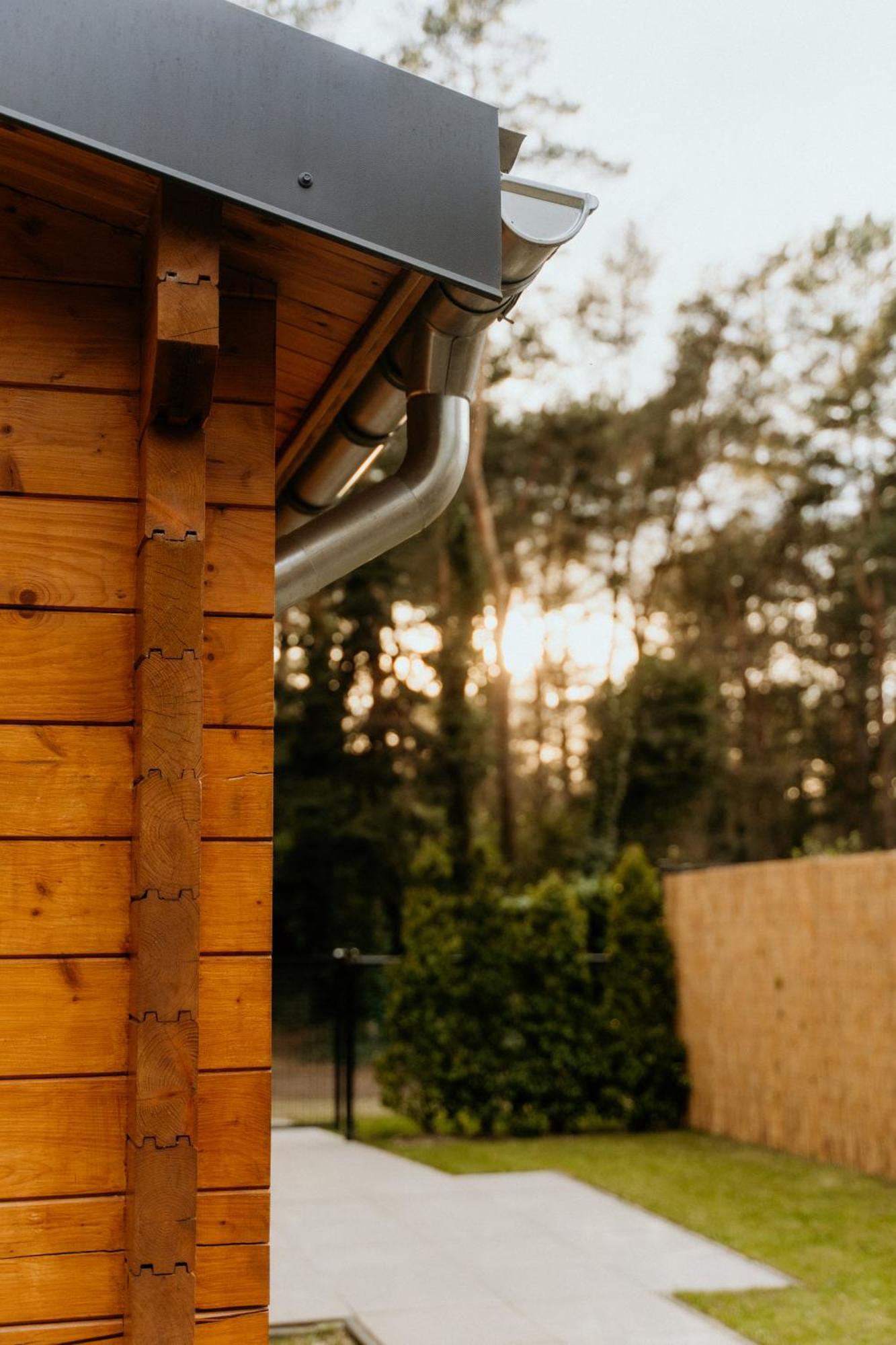 Romantisch Wellness Boshuisje Met Sauna & Hottub Meijel 外观 照片